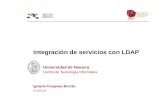 Integración de servicios con LDAP