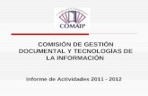 COMISIÓN DE GESTIÓN DOCUMENTAL Y TECNOLOGÍAS DE LA INFORMACIÓN