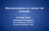 Biomarcadores en cáncer de próstata