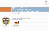 Informe de Exportaciones,  Turismo e Inversión