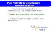 Plan Acción de Fundación  Alcoa  en  Colaboración con I.E.S. ILLA DE SARÓN  de  Xove