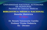 UNIVERSIDAD NACIONAL AUTÓNOMA DE HONDURAS Facultad de Ciencias Médicas
