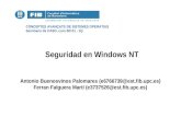 Seguridad en Windows NT