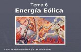 Tema 6 Energía Eólica