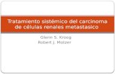 Tratamiento sistémico del carcinoma de células renales metastasico