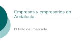Empresas y empresarios en Andalucía