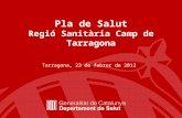 Pla de Salut Regió Sanitària Camp de Tarragona
