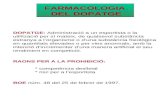 FARMACOLOGIA  DEL DOPATGE
