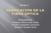 FABRICACION DE LA FIBRA OPTICA