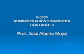 II-0604 ADMINISTRACION FINANCIERA CONTABLE II