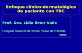 Enfoque clínico-dermatológico de paciente con TBC