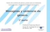 Profesora: Esperança Bosch Grupo de investigaci ón de Estudios de Género,  UIB