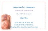 CARDIOPATÍA Y EMBARAZO GINECOLOGÍA Y OBSTETRICIA DR. MARTÍNEZ COLLADO