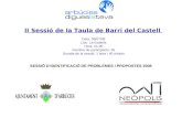 II Sessió de la Taula de Barri del Castell  Data: 08/07/08 Lloc: La Gabella Hora: 21.00