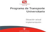 Programa de Transporte Universitario