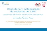 Consorci de Bibliotecas Universitàries de Catalunya y Universitat Pompeu Fabra