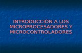 INTRODUCCIÓN A LOS MICROPROCESADORES Y MICROCONTROLADORES