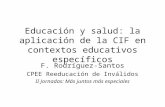 Educación y salud: la aplicación de la CIF en contextos educativos específicos