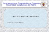 Departamento de Organización de Empresas Universidad Complutense de Madrid