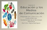 Capitulo  5  Educación  y los  Medios de  Comunicación
