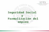 Seguridad Social  y  Formalización del empleo