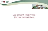 WS eHealth MediPrima Service presentation