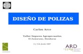 DISEÑO DE POLIZAS