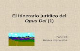 El itinerario jurídico del  Opus Dei  (1)
