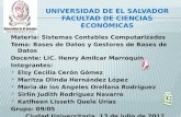 Universidad de El Salvador Facultad de Ciencias Económicas