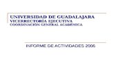 INFORME DE ACTIVIDADES 2006