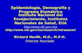 Epidemiología, Demografía y Programa Biométrico