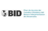 Plan de Acción de Cambio Climático del Banco Interamericano de Desarrollo