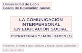Universidad de León Grado de Educación Social