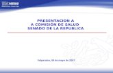 PRESENTACION A A COMISIÓN DE SALUD  SENADO DE LA REPUBLICA