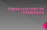 GENERALIDADES DE HORMONAS