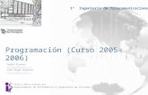 Programación (Curso 2005-2006)