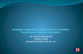 Estrategias diagnósticas y terapéuticas de la Medicina  Transfusional  en paciente quirúrgicos