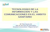 Mª Pilar García Gil Jefe de Servicio de Informática Hospital Universitario “Miguel Servet”.