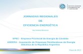 JORNADAS REGIONALES  DE  EFICIENCIA ENERGÉTICA Ing. Verónica Roncoroni
