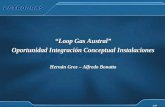 “Loop Gas Austral” Oportunidad Integración Conceptual Instalaciones Hernán Gros – Alfredo Bonatto