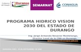 PROGRAMA HIDRICO VISION 2030 DEL ESTADO DE DURANGO