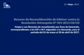 Recurso de Reconsideración de Edelnor contra la Resolución Osinergmin N° 054-2013-OS/CD