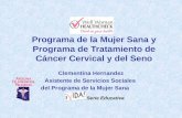 Programa de la Mujer Sana y Programa de Tratamiento de Cáncer Cervical y del Seno