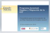 Programa Juventud, Empleo y Migración de la OIT