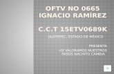 OFTV NO 0665 IGNACIO RAMÍREZ C.C.T 15ETV0689K