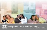 Programa de Crédito 2011