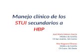 Manejo clínico de los  STUI  secundarios a  HBP