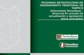 PROGRAMA METROPOLITANO DE ORDENAMIENTO TERRITORIAL DE TAMPICO