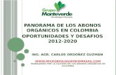 PANORAMA DE LOS ABONOS ORGÁNICOS EN COLOMBIA OPORTUNIDADES Y DESAFIOS 2012-2020