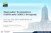 Operador Económico Calificado (OEC) Uruguay